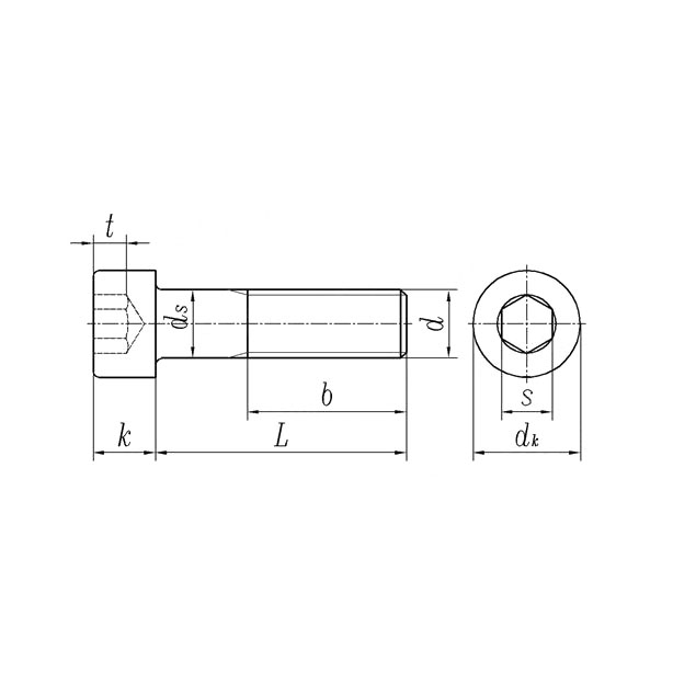 DIN912 Hex Socket Cup Head Screw Grade 12.9 Black Oxide5