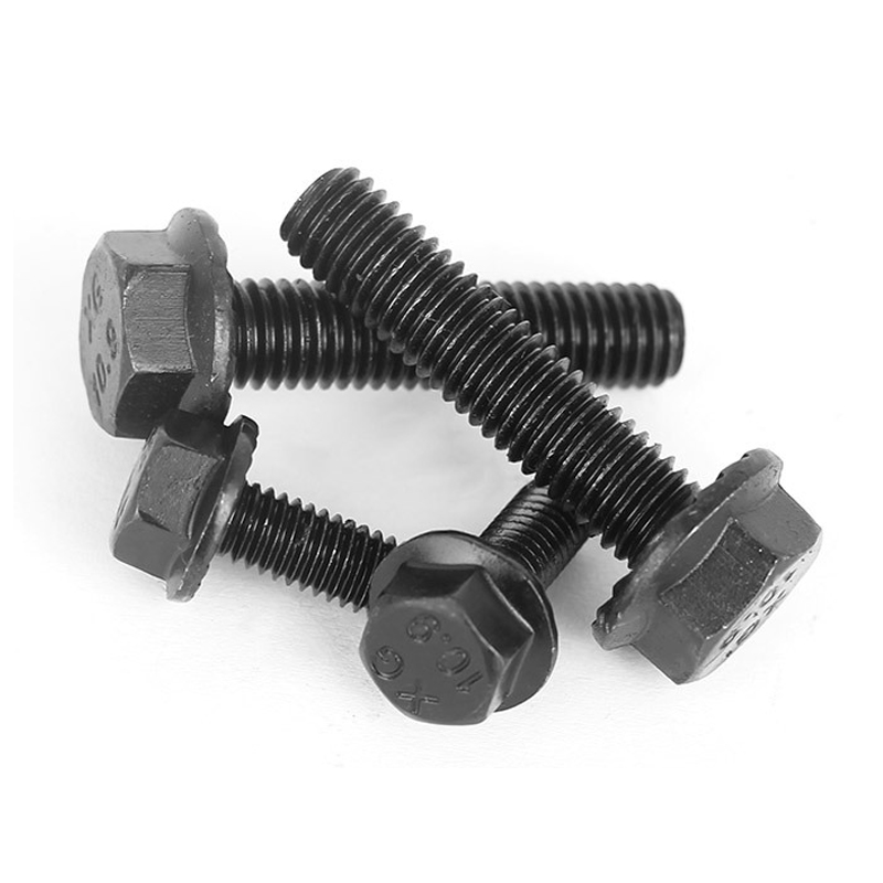 black flange bolt Din6921