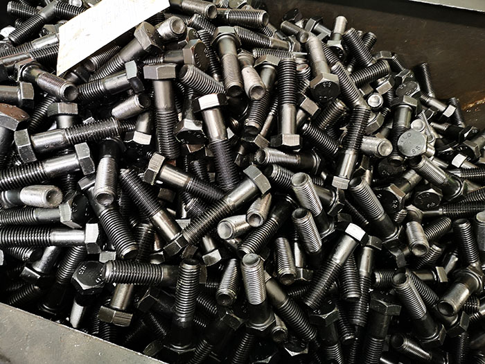 Grade 8.8 DIN933 Hex Head Bolt Black Oxide DIN 9335