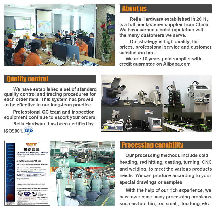 China POP Blind Pressure Threaded Inserts Stainless Steel Reduced Head