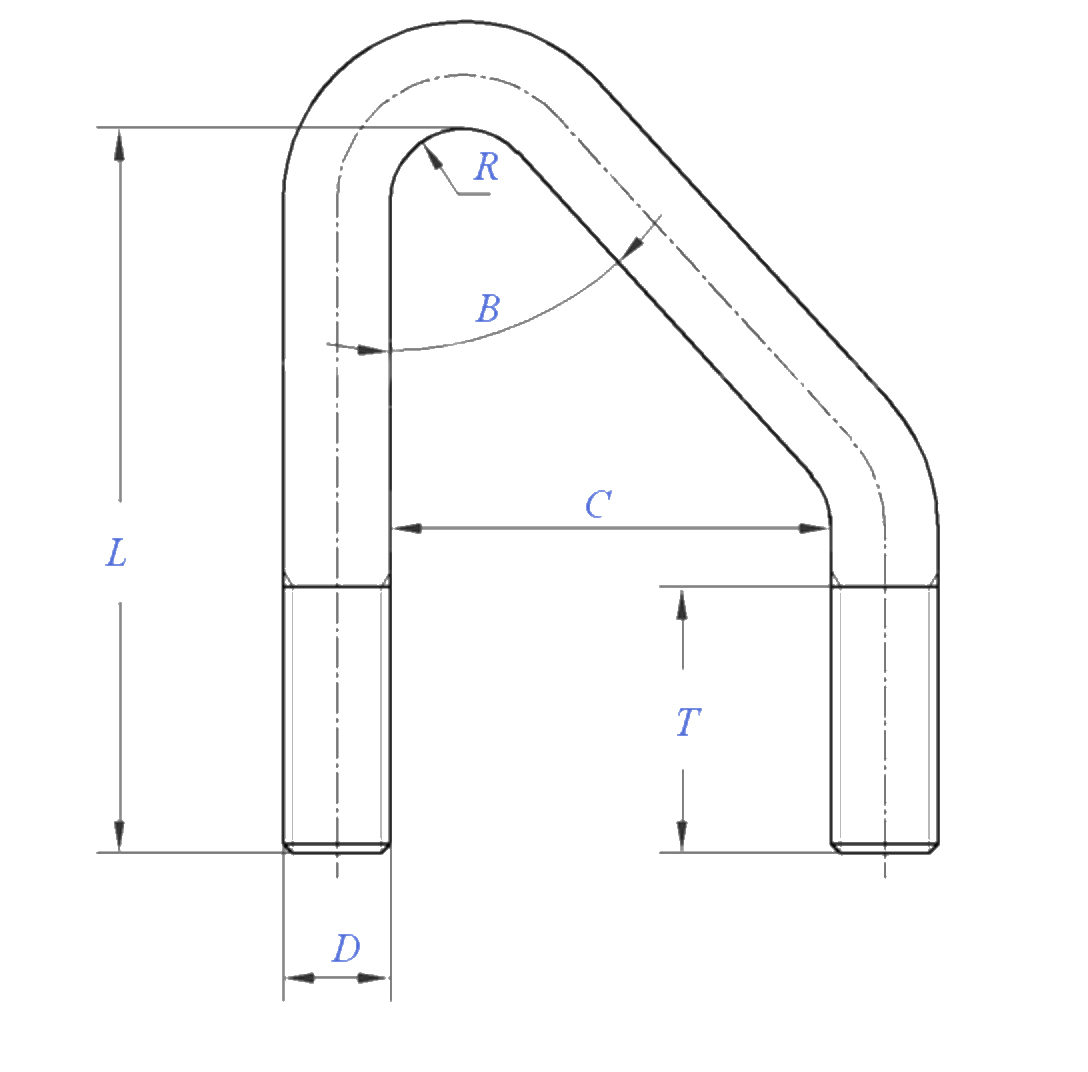 U Bolt Type V drawings 2